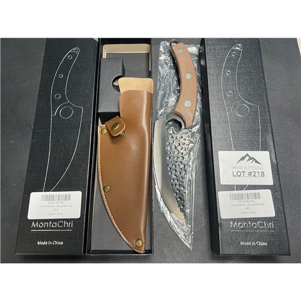 Lot of 2 Chef's Knives