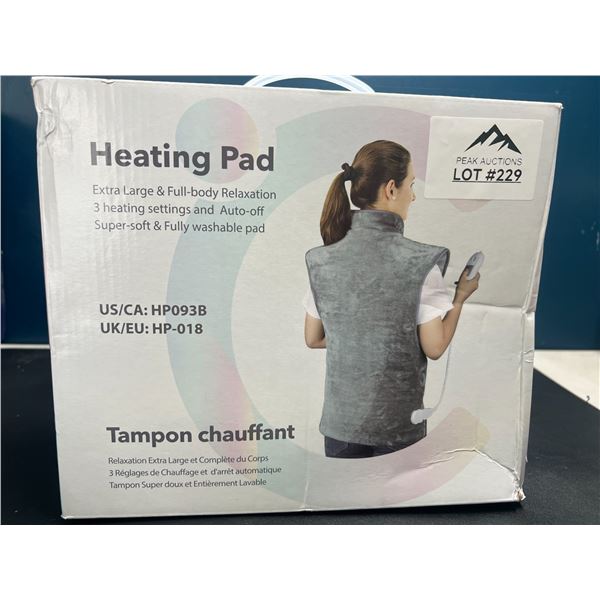 Lot of 1 XL Body Heating Pad
