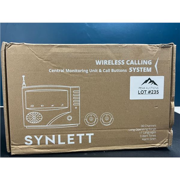 Lot of 1 SYNLETT Wireless Calling System