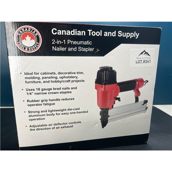 Lot of 1 Nailer/Stapler Aur Gun - Used/Open Box