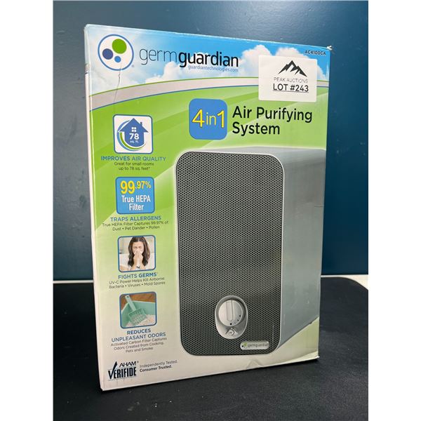 Lot of 1 HEPA  4-IN-1 Air Purifying System