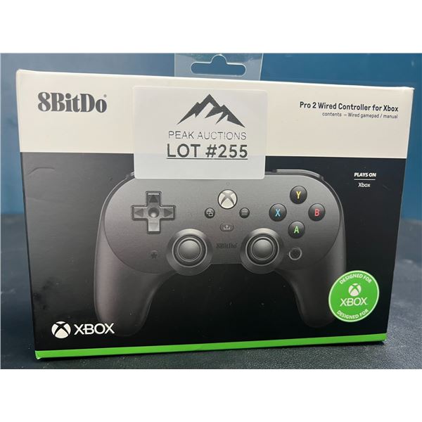 Lot of 1 8BitDo Pro 2 Wired Controller for XBOX