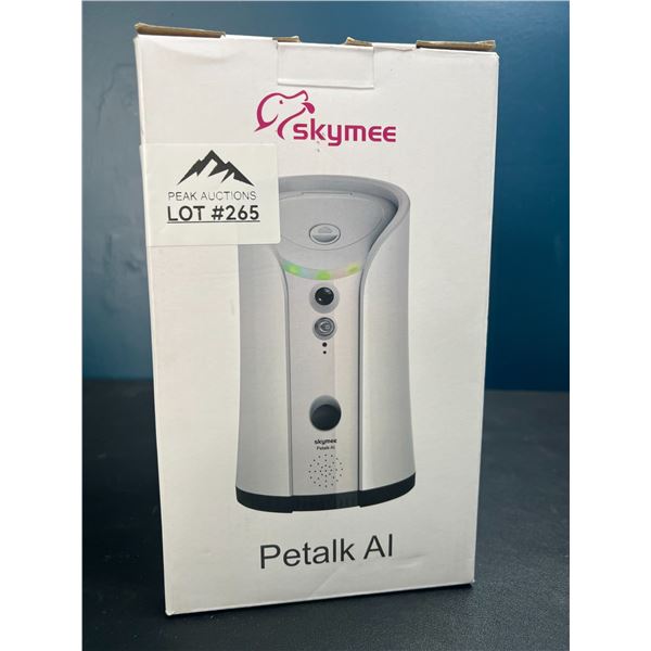 Lot of 1 Skymee Petalk Ai Pet Camera