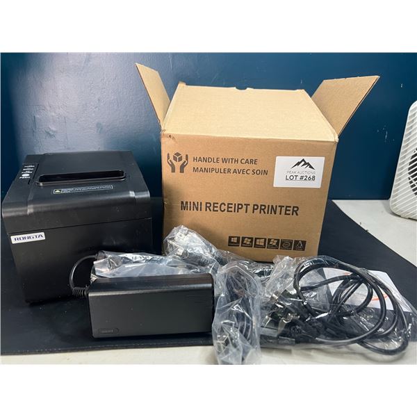 Lot of 1 Mini Receipt Printer - OpenBox