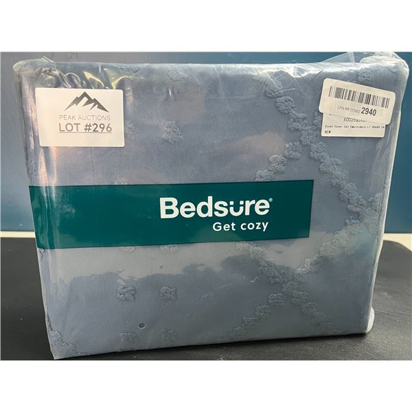 Lot of 1 Bedsure Duvet Cover Set - 90x90 Inch