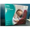 Image 1 : Lot of 1 Sable Heated Throw Blanket - Soft Microfiber