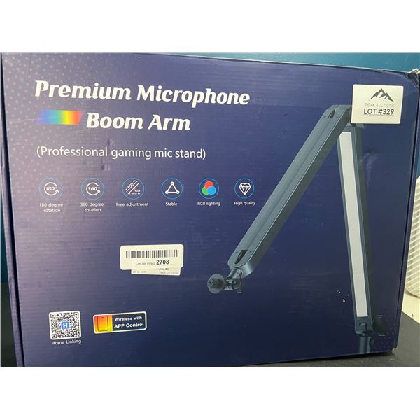 Lot of 1 Premium Micriphone Boom Arm
