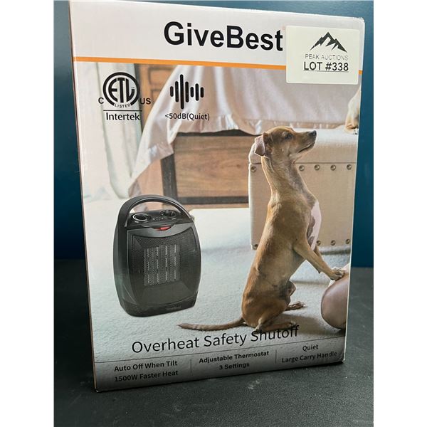 Lot of 1 Portable Space Heater