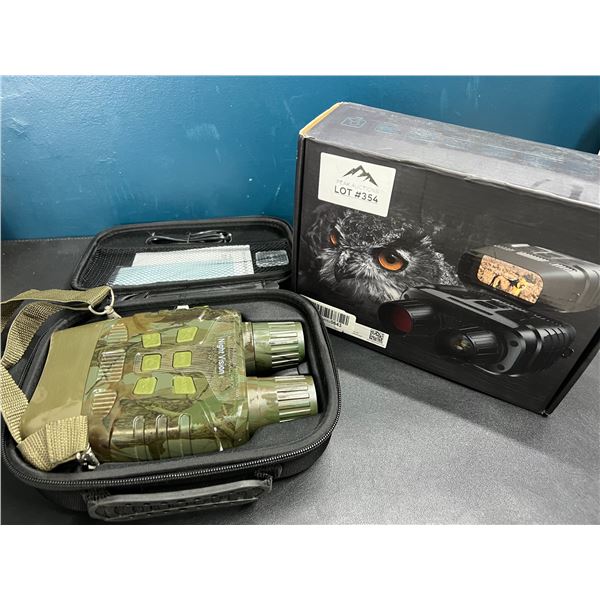 Lot of 1 Digital Night Vison Binoculars