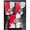 Image 1 : Lot of 3 Pokemon Leather 4-Pocket Premium Card Binders