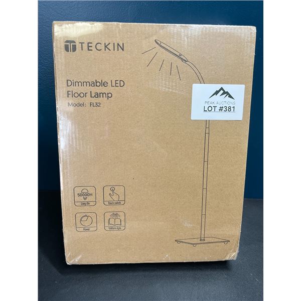 Lot of 1 Teckin Dimmable LED Floor Lamp