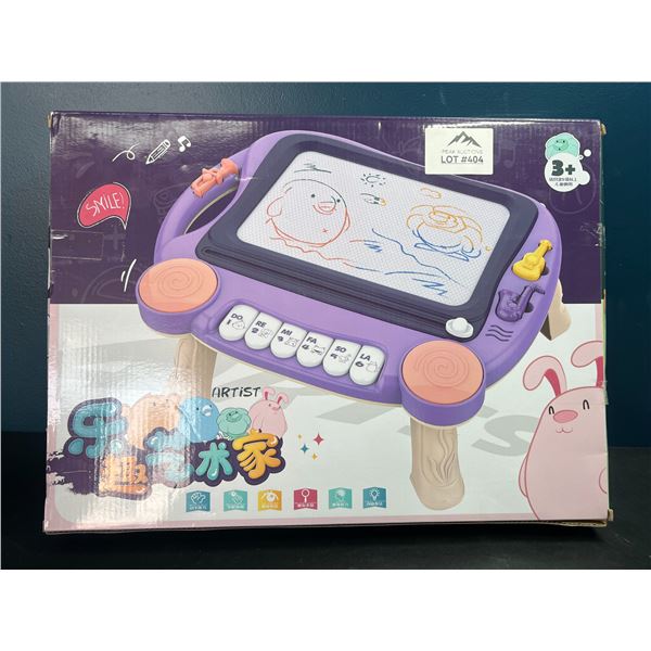 Lot of 1 Kids Art Easel/Music Activity Table