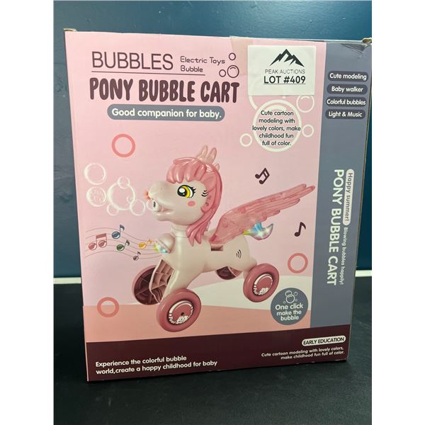 Lot of 1 Pony Bubble Cart Kids Toy