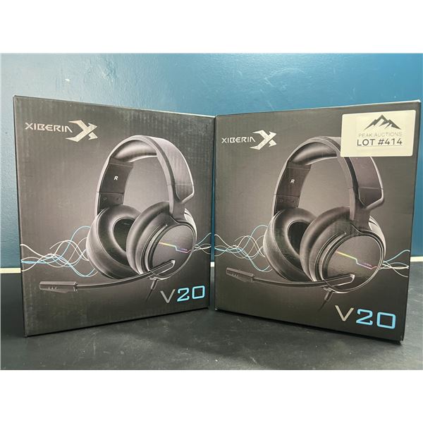 Lot of 2 Gaming Headsets for Xbox, Playstation, and PC