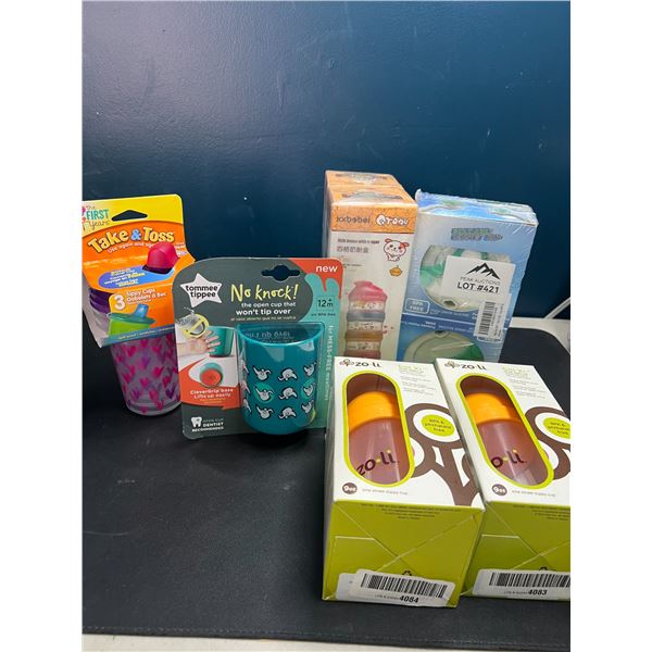 Lot of Assorted Toddler Drinking Cups/Sippy Cups