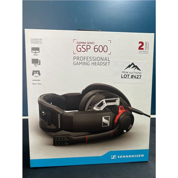 Lot of 1 Sennheiser GSP 600 Professional Gaming Headset