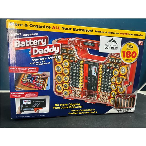 Lot of 1 Battery Daddy Storage System