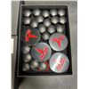 Image 2 : Lot of 3 Sets of Tesla Wheel Centre Caps