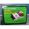 Image 2 : Lot of 1 Deluxe Wooden Automatic Card Shuffler