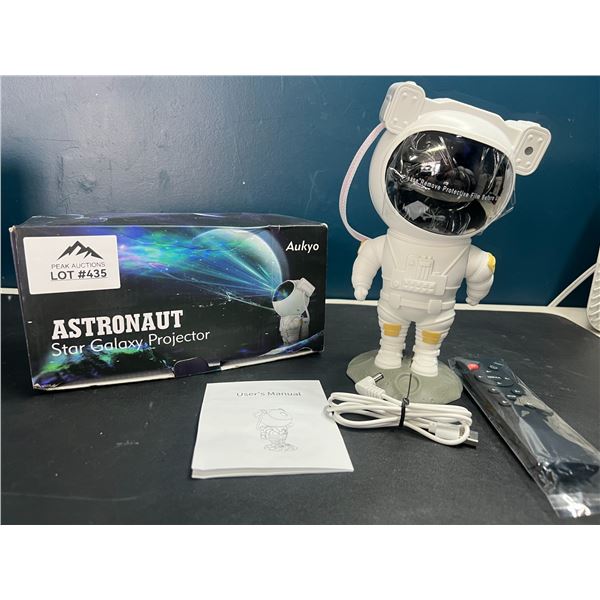 Lot of 1 Astronaut Star Galaxy Projector w/ Remote Control