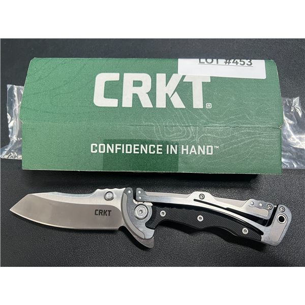 Lot of 1 CKRT Klecker Graphite Folding Knife