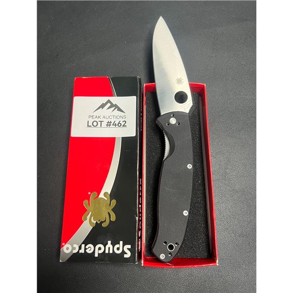 Lot of 1 Spyderdo Tactical Folding Knife