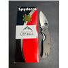 Image 1 : Lot of 1 Spyderco Folding Knife