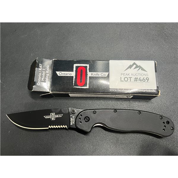 Lot of 1 Ontario Knife Co.Model 1 Folding Knife