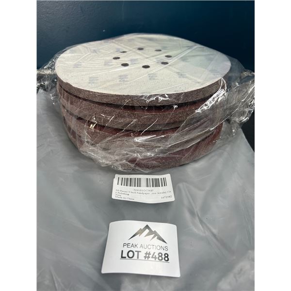 Lot of 9-Inch Sanding/Polishing Discs - 60 PCS