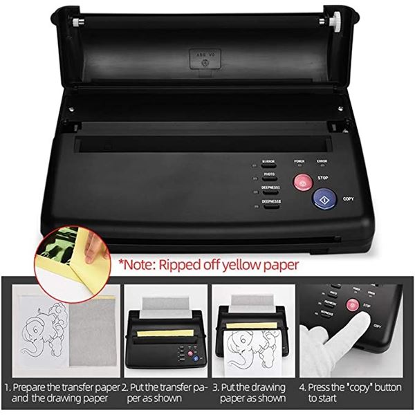 Lot of 1 Tattoo Transfer/Stencil Machine