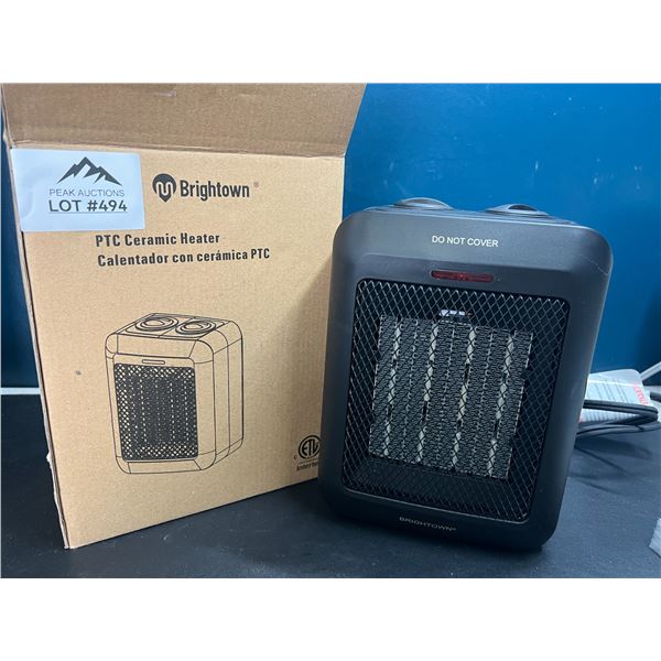 Lot of 1 Brightown Ceramic Heater