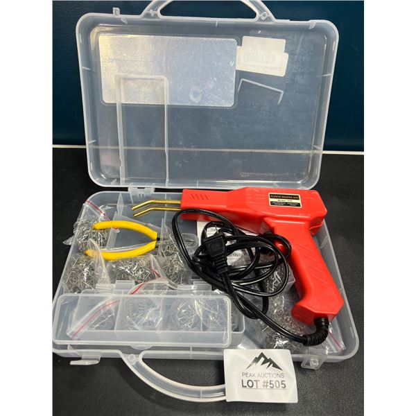 Lot of 1 Plastic Welding Gun Tool Kit
