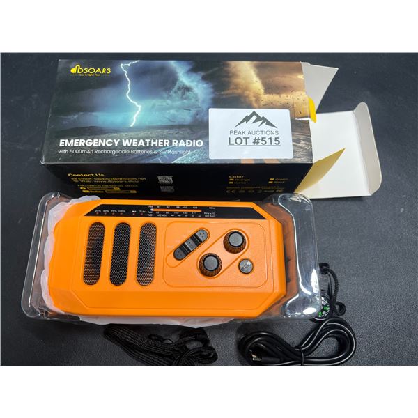 Lot of 1 Emergency Weather Radio