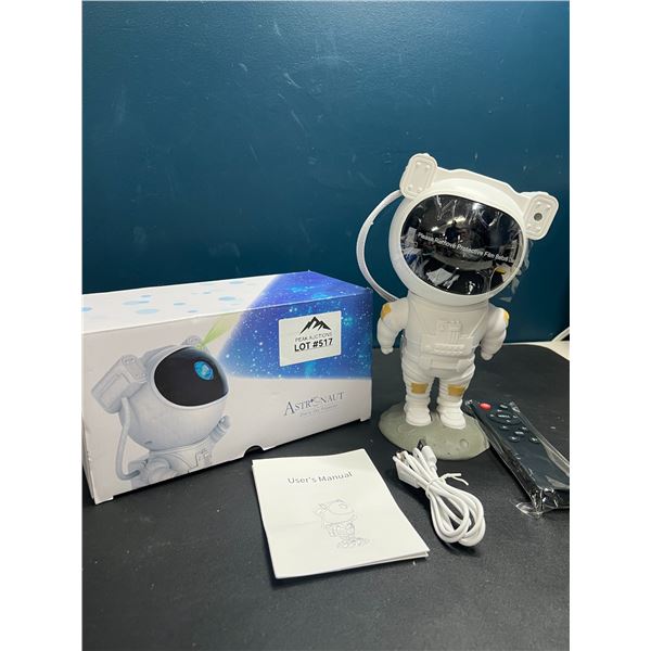 Lot of 1 Astronaut Star Galaxy Projector w/ Remote Control