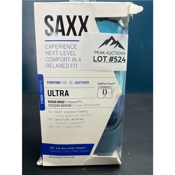 Lot of SAXX Ultra Boxer Briefs - Relaxed Fit - 2 Pack - Size XL