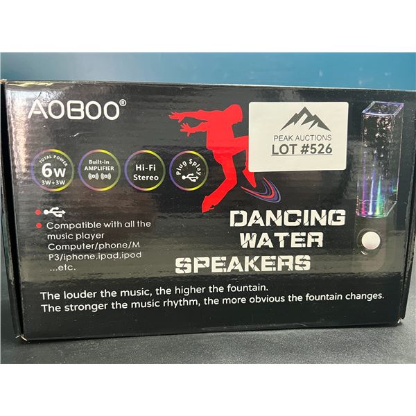 Lot of Dancing Water Speakers