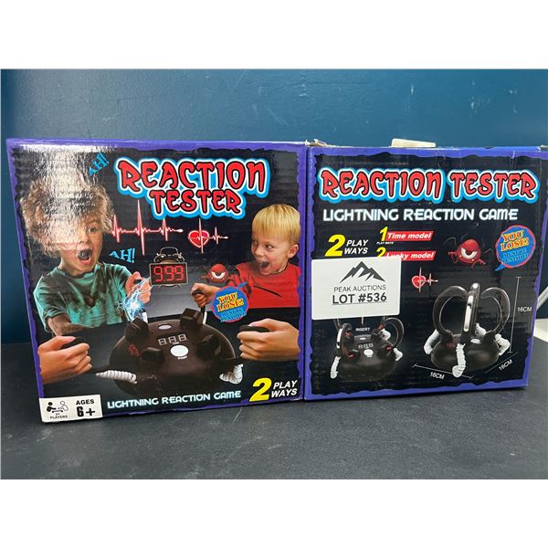 Lot of 2 Reaction Tester Games
