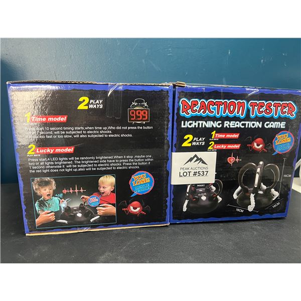 Lot of 2 Reaction Tester Games