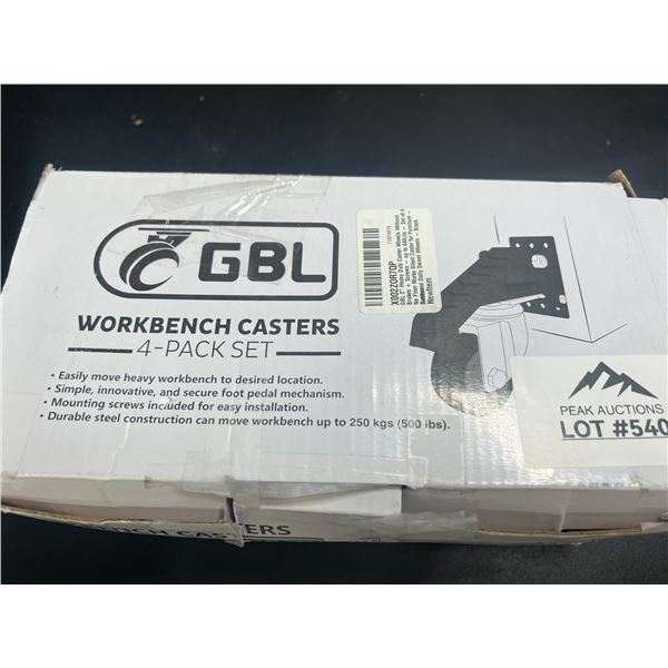 Lot of Workbench Caster Wheels