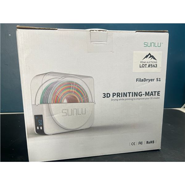 Lot of 1 3D Printing Mate FilaDryer S1