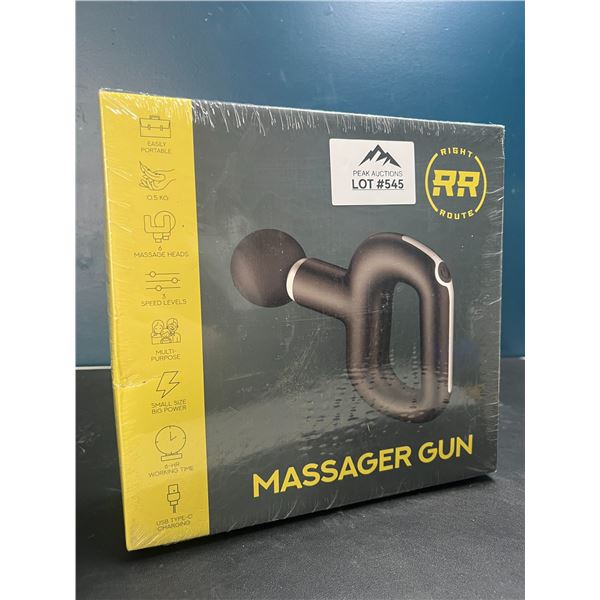 Lot of 1 Handheld Deep Tissue Portable/Rechargeable Massage Gun