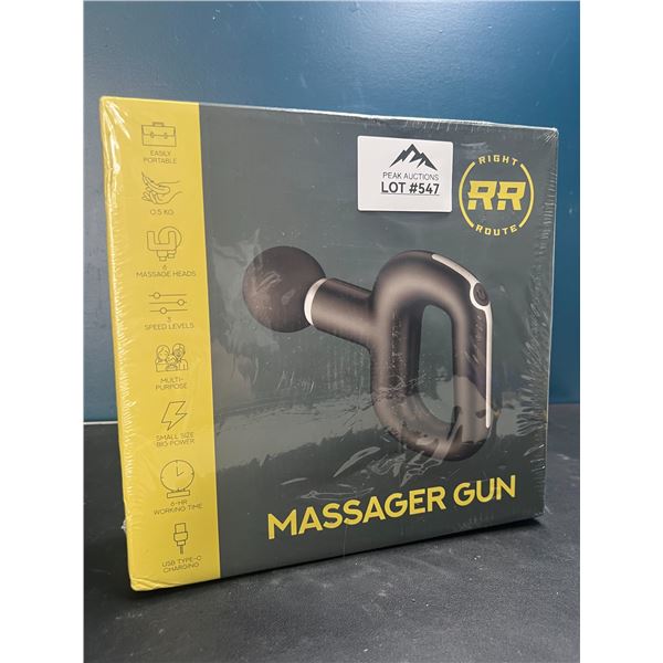Lot of 1 Handheld Deep Tissue Portable/Rechargeable Massage Gun