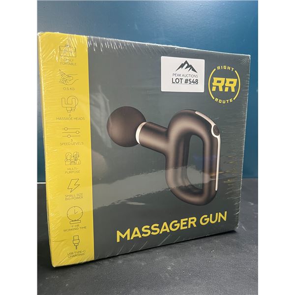 Lot of 1 Handheld Deep Tissue Portable/Rechargeable Massage Gun