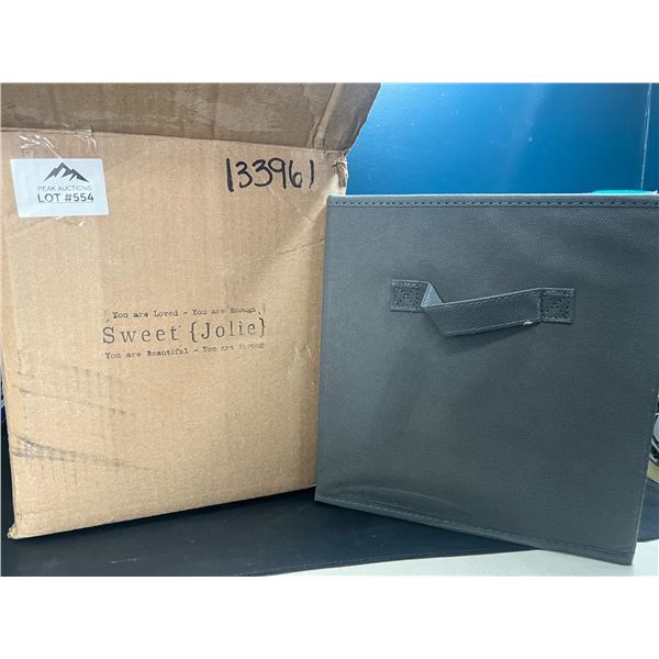 Lot of Storage Cubes/Bins - Box of 15+ (Size: 10 x 11 inch)