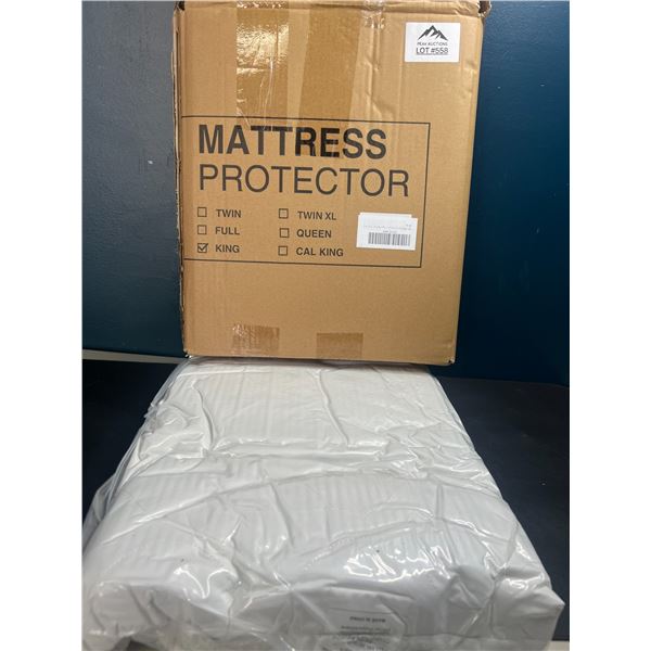 Lot of 1 Mattress Protector - King Size
