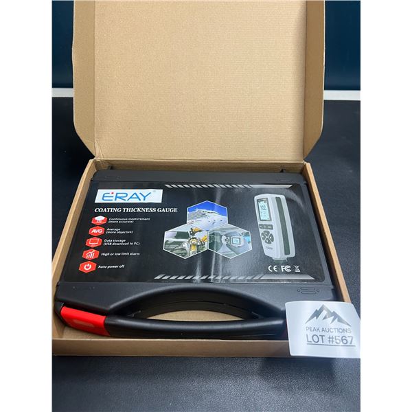 Lot of 1 Coating Thickness Guage Tool - Paint Depth Guage Meter w/ LCD Display