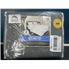 Image 1 : Lot of 1 King Size Sheet Set - Grey