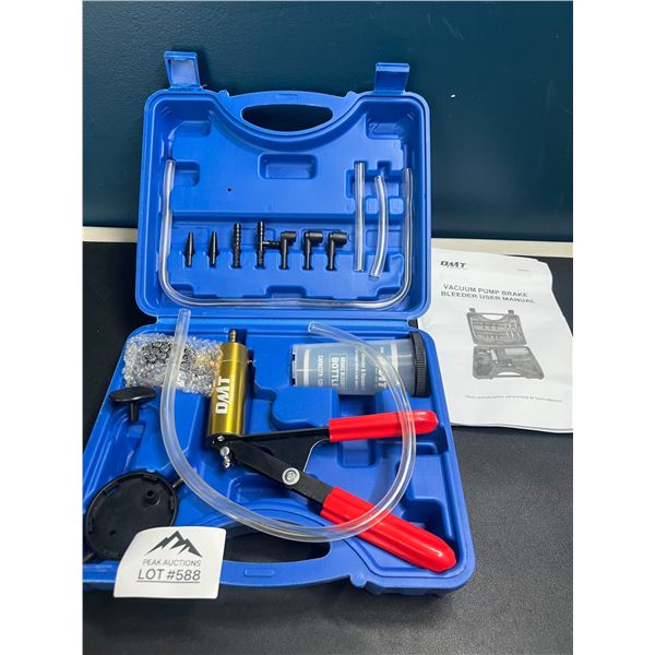 Lot of 1 Brake-Bleeding Tool Kit