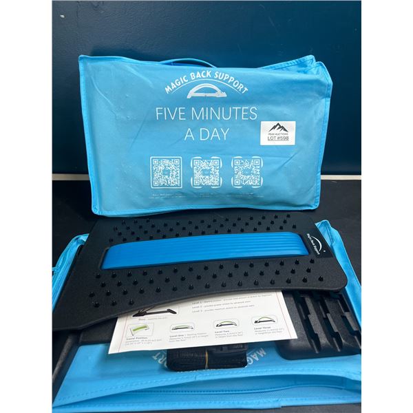 Lot of 2 Magic Back Support Devices/Back Stretchers