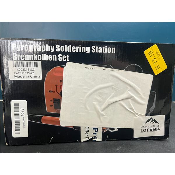 Lot of 1 Pyrography Soldering Station
